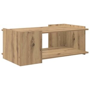 vidaXL Masă de cafea Stejar Artizanal 90 x 50 x 33 cm Lemn prelucrat