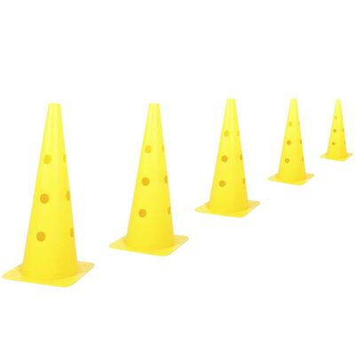 415627 Kerbl 2-in-1 Agility Hurdle Cone Set Yellow 81994