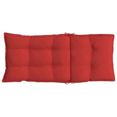 vidaXL Perne scaun cu spătar înalt, 6 buc, roșu, țesătură Oxford