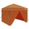 vidaXL Cort Canopy Pop-up Portocaliu 250 x 250 cm țesătură