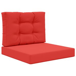 vidaXL Perna pentru canapea de exterior 2 pcs Roșu Poliester