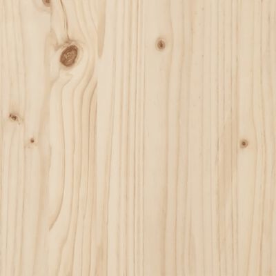 vidaXL Tăblie de pat, 135 cm, lemn masiv de pin