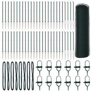 vidaXL St&acirc;lp de gard. Verde