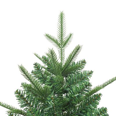 vidaXL Brad de Crăciun artificial, verde, 240 cm, PVC & PE