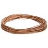 vidaXL Cord din Piele 1 Maro &Oslash;2 mm x 10 m Piele