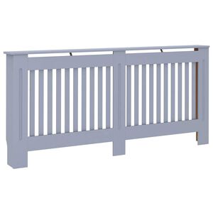 vidaXL Mască pentru calorifer, antracit, 172 x 19 x 81,5 cm, MDF