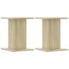 vidaXL Suporturi de difuzoare 2 buc. sonoma 30x30x40 cm lemn prelucrat