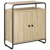 vidaXL Bufet Stejar Sonoma 68 x 35 x 75 cm Lemn compozit