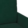 vidaXL Seturi de canapele 3 pcs Verde &icirc;nchis 115 x 56 x 80 cm placaj