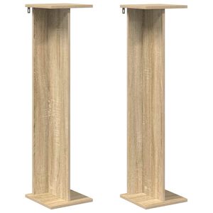 vidaXL Suport pentru plante Stejar Sonoma 25 x 25,5 x 100,5 cm