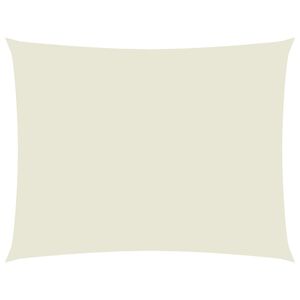 vidaXL Parasolar, crem, 3,5x4,5 m, țesătură oxford, dreptunghiular