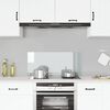 vidaXL Panou antistropi bucătărie transparent 90x40 cm sticlă securiz.