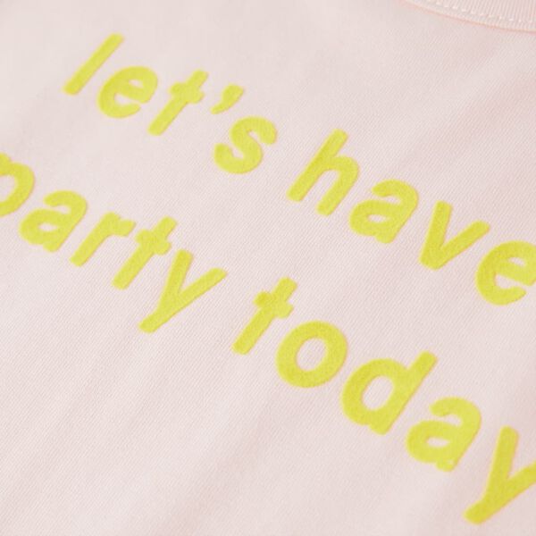 Tricou pentru copii, roz pal, 128