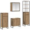 vidaXL Set de mobilier pentru baie 4 buc. Stejar Artizanal