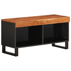 vidaXL Comodă TV, 85x33x43,5 cm, lemn masiv de acacia