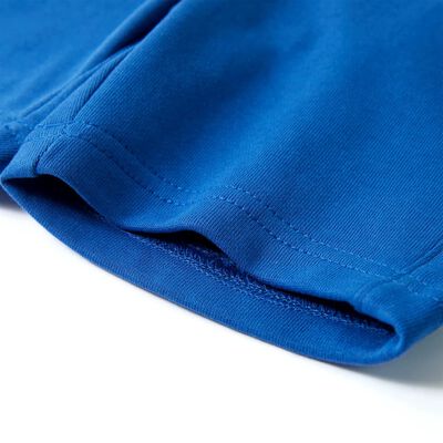Pantaloni pentru copii cu șnur, albastru, 92