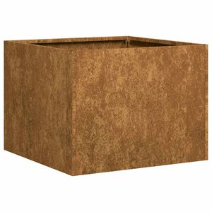 vidaXL Jardinieră Rusty 40x40x30 cm Oțel pentru intemperii