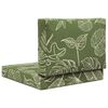 vidaXL Perna pentru canapea de exterior 2 pcs Design cu frunze