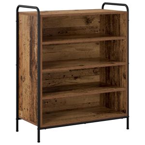 vidaXL Dulap pentru pantofi 76 x 36,5 x 93 cm Lemn prelucrat