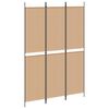 vidaXL Paravan de camere cu 3 panouri Bej 150 x 220 cm Țesătură
