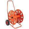 vidaXL Cărucior cu tambur pentru furtun de 140 m 3/4", oțel