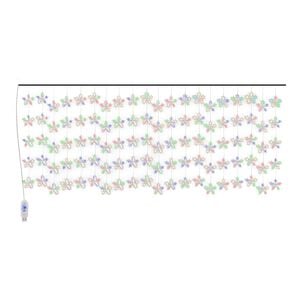 vidaXL Instalație lumini tip perdea stele 500 LED multicolor 8 funcții