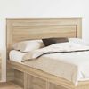 vidaXL Tăblie cap cu headboard Stejar Sonoma 150 cm Lemn compozit