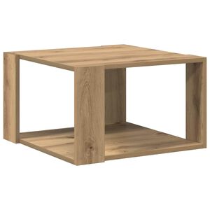 vidaXL Masă de cafea Stejar Artizanal 51,5 x 51,5 x 30 cm
