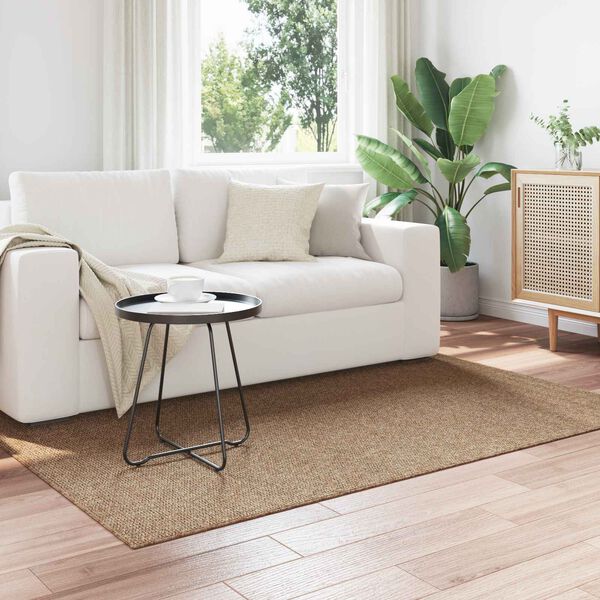 vidaXL Covoare de zonă AGIRA natural 170 x 120 cm Poliester