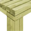 vidaXL Masă de grădină, 170x75,5x77 cm, lemn de pin tratat