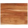 vidaXL Blat birou 110x80x3,8 cm dreptunghiular lemn acacia margine vie