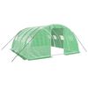 vidaXL Seră cu cadru din oțel, verde, 16 m&sup2;, 4x4x2 m