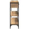 vidaXL Masă de consolă cu sertar Stejar Artizanal 72.5 x 25 x 75 cm