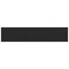 vidaXL Prag de fereastră Negru cu fibră de lemn 120 x 30 x 4,5 cm PVC