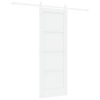 vidaXL Ușă glisantă 73,5 x 198,5 cm Lemn prelucrat Alb