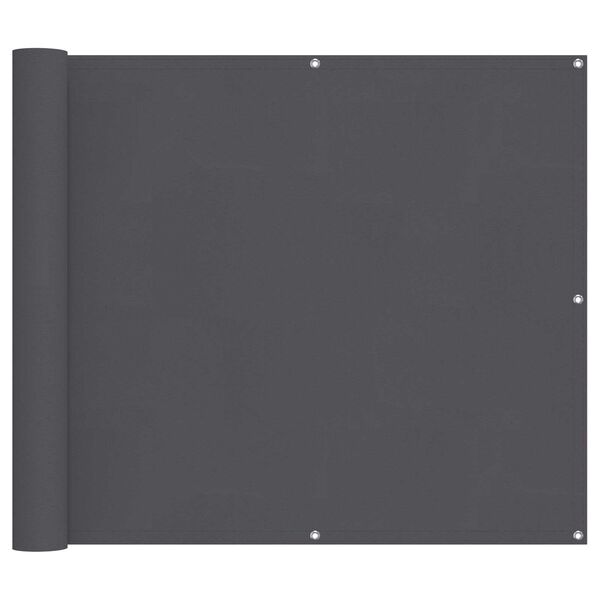 vidaXL Ecran de balcon Antracit 100 x 300 cm Material Oxford