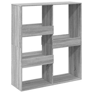 vidaXL Separator de cameră, gri sonoma, 100x33x115 cm, lemn prelucrat