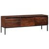vidaXL Cabinet TV maro miere 110 x 30 x 36 cm lemn masiv de acacia