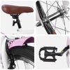 vidaXL Bicicletă pentru Copii 18 Inci pentru 5-7 ani Roz deschis