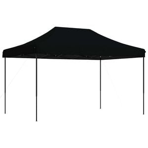 vidaXL Cort de petrecere pliabil Pop-Up, 440x292x315 cm, negru
