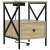 vidaXL Dulap de noapte Stejar Sonoma 41,5 x 40,5 x 55 cm