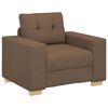 vidaXL Canapea fotoliu maro 100x78x80 cm, material textil