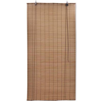 vidaXL Jaluzea tip rulou, maro, 150 x 160 cm, bambus