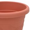 vidaXL Ghivece pentru plante 24 pcs Roșu cărămidă &Oslash; 26 x 21.5 cm