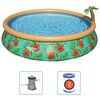 Bestway Set de piscină gonflabilă Fast Set Paradise Palms, 457x84 cm