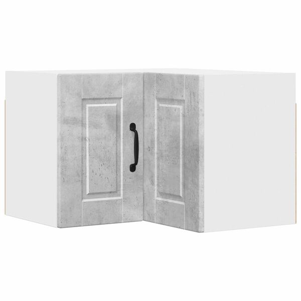 vidaXL Dulap de bucătărie Gri din beton 57 x 57 x 40 cm Lemn compozit