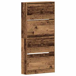 vidaXL Dulap pentru pantofi 80 x 21 x 163,5 cm Lemn prelucrat