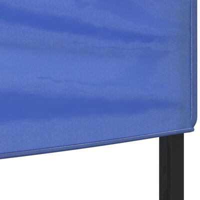 vidaXL Cort pliabil pentru petrecere, albastru, 3x3 m