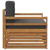 vidaXL Set de canapele de exterior Lemn de acacia solid și poliester