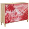 vidaXL Bufet AACHEN Sonoma 102 x 33 x 75 cm Lemn prelucrat